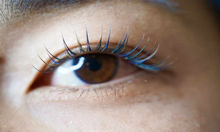 カラーエクステ
            （ブルー/カーキ/グリーン）